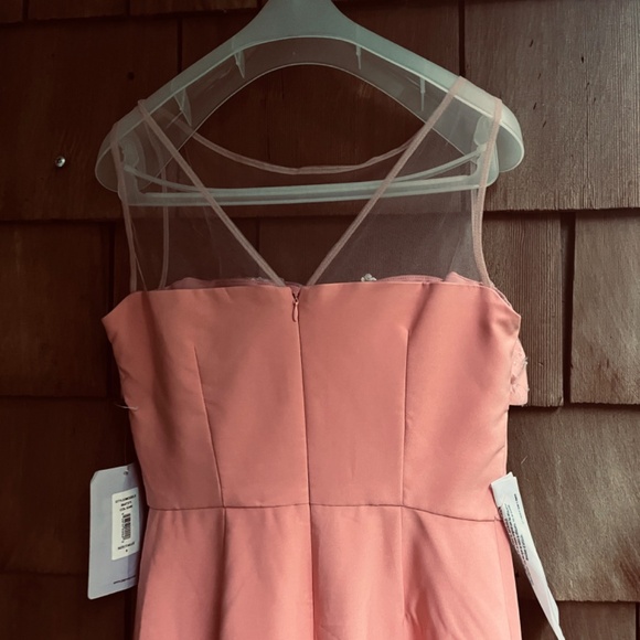 Js Collections Sequence Jamie Bow Jumpsuit, Pink Apricot Wide Leg Size 6 - Picture 15 of 17